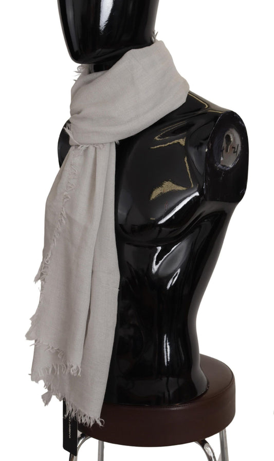 Elegant Silk Cashmere Men's Scarf