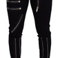 Chic Black Mainline Cotton Blend Pants