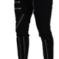 Chic Black Mainline Cotton Blend Pants