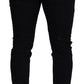 Chic Black Mainline Cotton Blend Pants