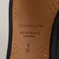 Suave Black Leather Gancio Bit Loafers