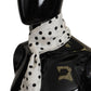 Dapper Silk Polka Dot Men's Scarf Wrap