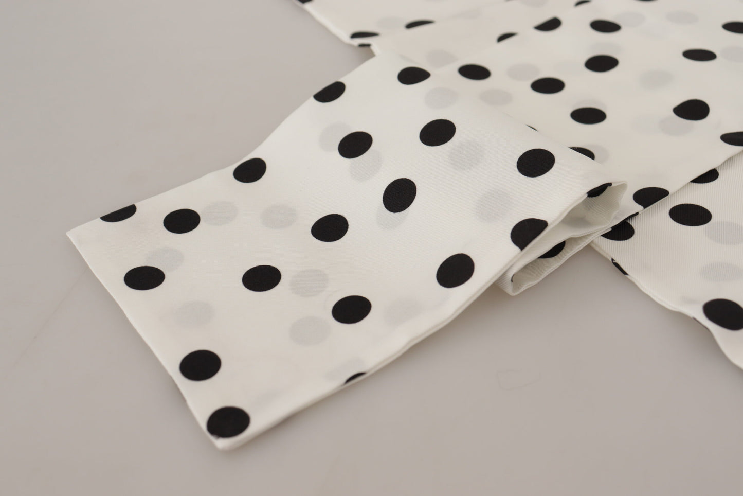 Dapper Silk Polka Dot Men's Scarf Wrap