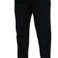 Elegant Black & Gold Slim Fit 3 Piece Suit