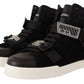 Elevate Your Step with High Top Wool Leather Sneakers
