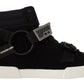 Elevate Your Step with High Top Wool Leather Sneakers