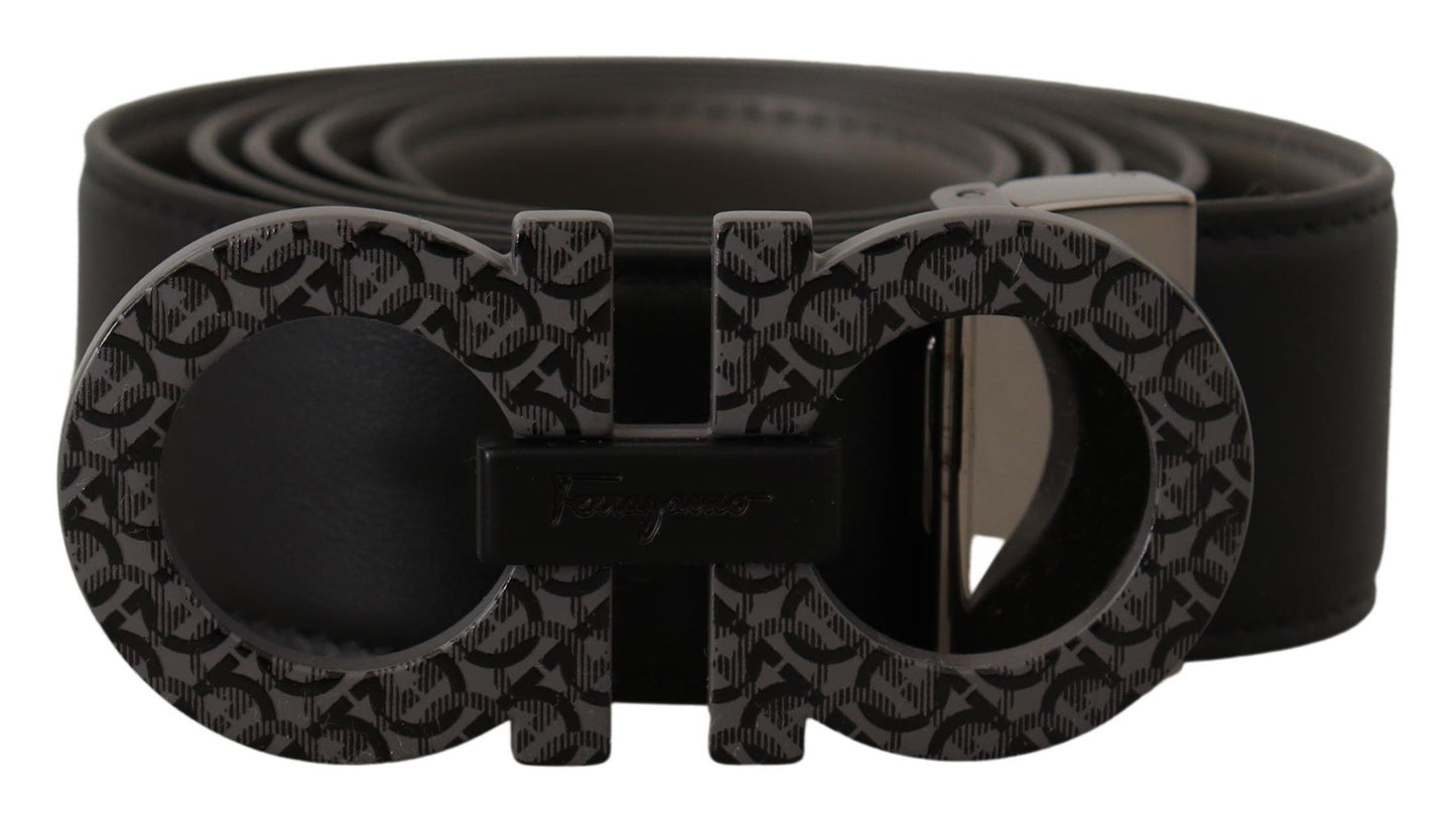 Sleek Reversible Leather Belt