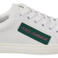 Chic White Leather Sneakers