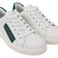 Chic White Leather Sneakers