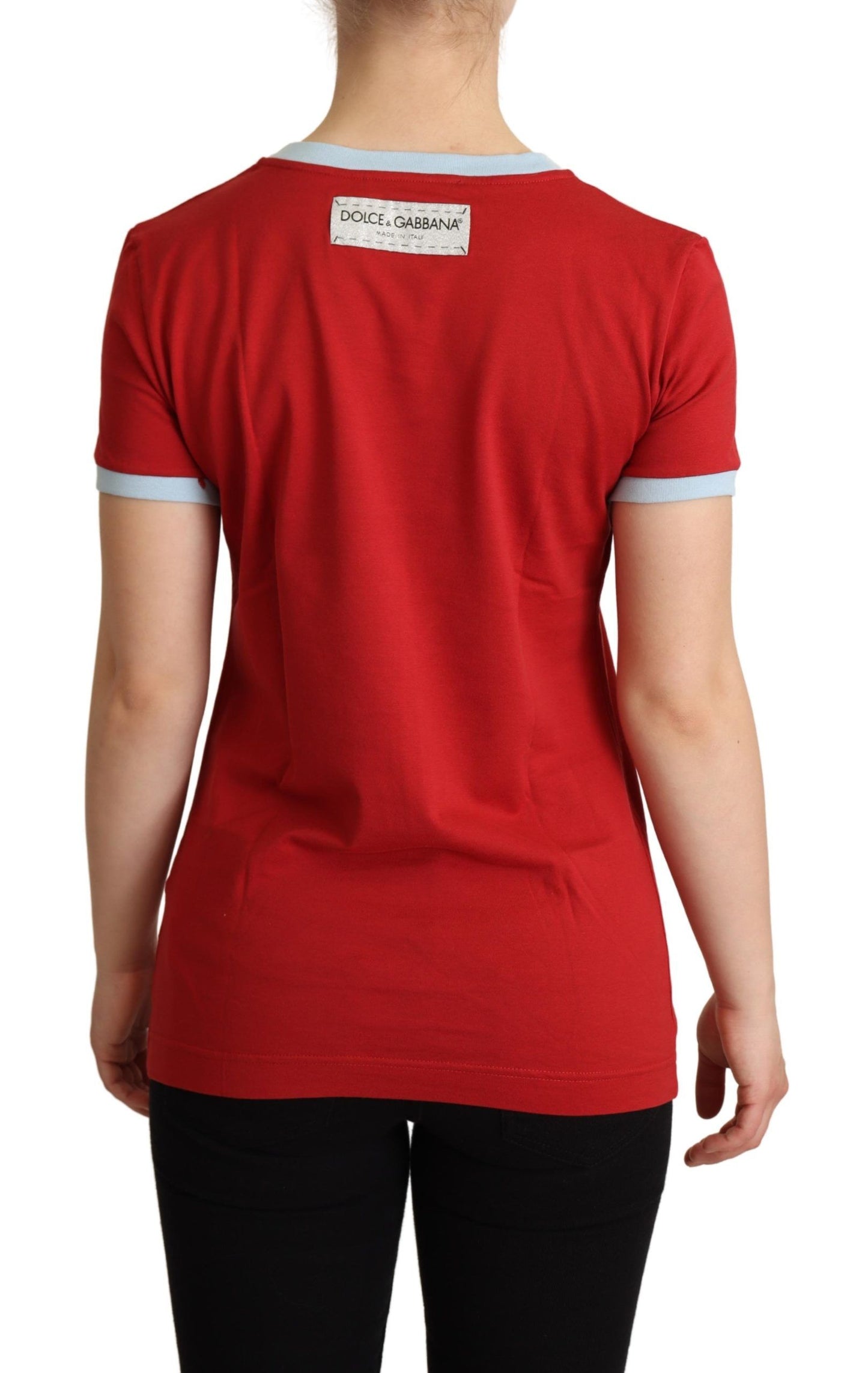 Elegant Cap Sleeve Crewneck T-shirt