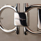 Reversible Marine Blue and Black Calf Leather Belt