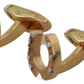 Elegant Gold Plated Brass Cufflinks