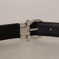 Elegant Reversible Calf Leather Belt