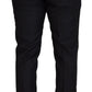 Elegant Gray Martini Three-Piece Wool Silk Suit