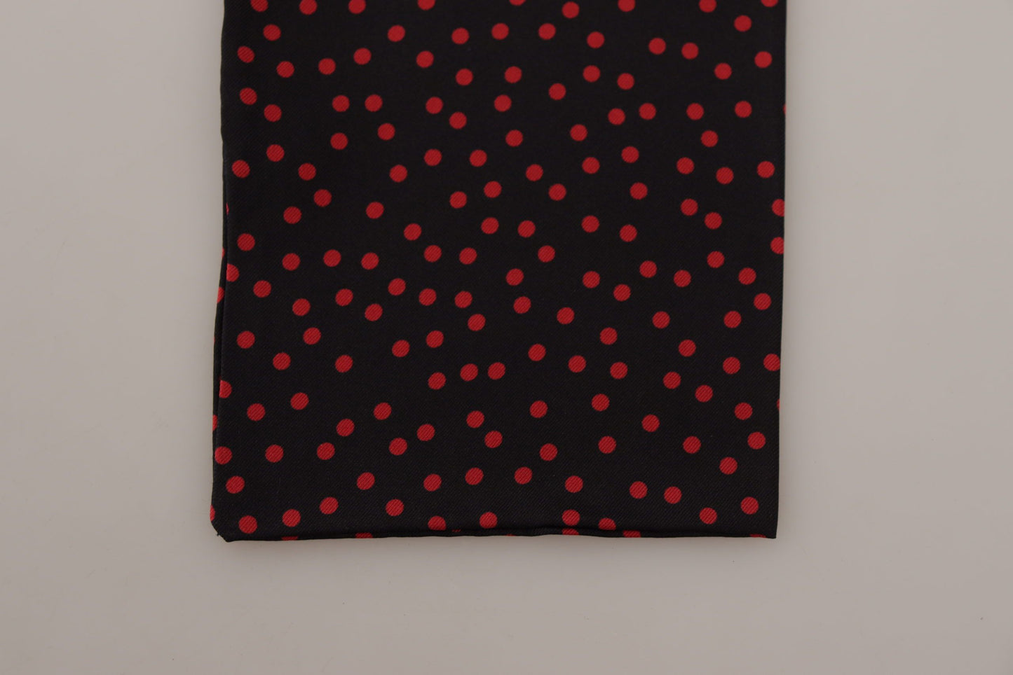 Elegant Polka Dot Silk Men's Scarf