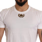 Regal Crown Embroidered White Tee