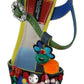 Elegant Multicolor Ankle Strap Sandals