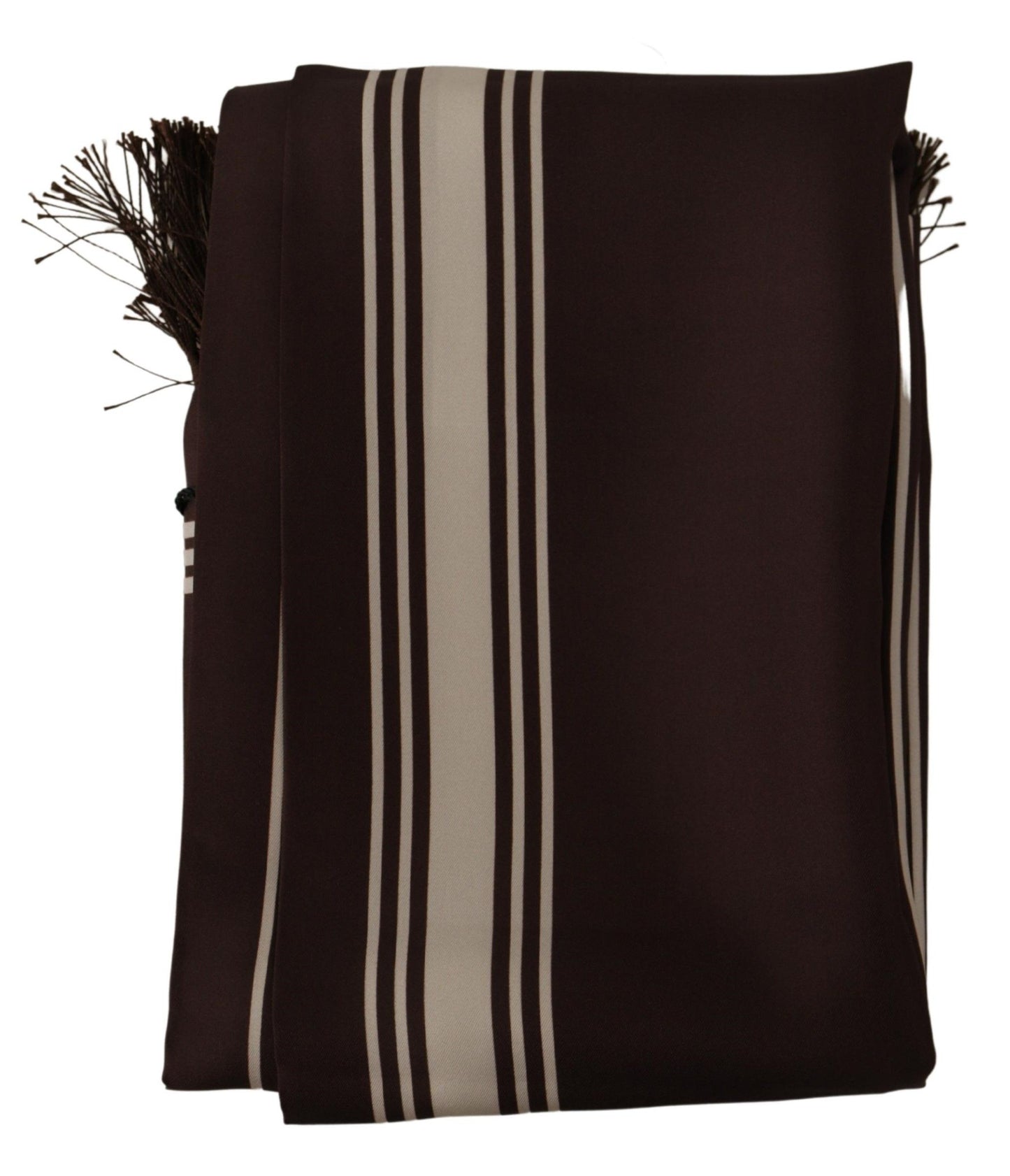 Elegant Striped Silk Men's Scarf