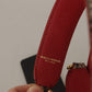 Elegant Python Leather Shoulder Strap
