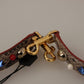 Elegant Python Leather Shoulder Strap