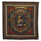 Elegant Multicolor Cashmere Blend Scarf