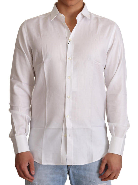 Chic Slim Fit Martini Dress Shirt