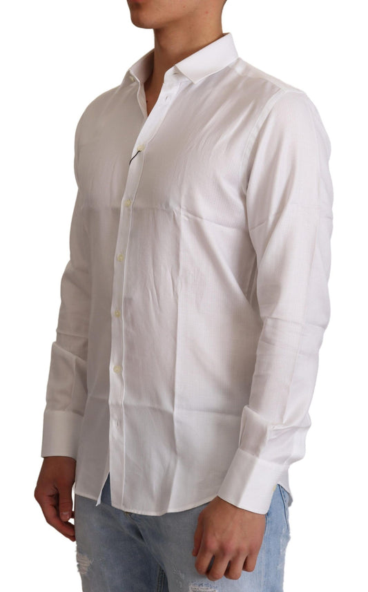 Chic Slim Fit Martini Dress Shirt