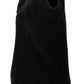 Elegant Black Suede Chelsea Boots