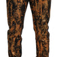 Golden Ash Cotton Retro Men Denim Jeans