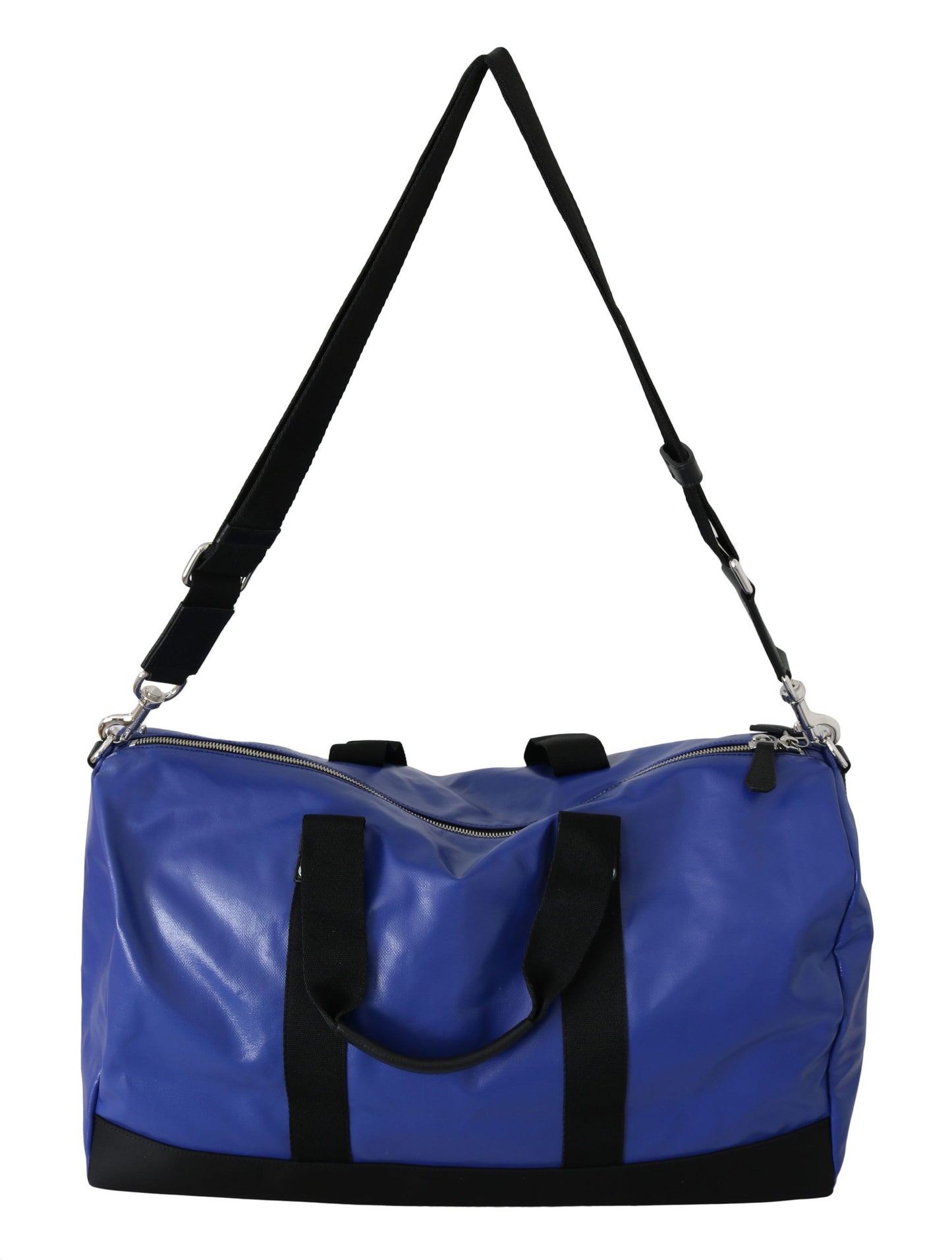 Blue Shoulder Sling Travel Luggage Cotton Bag