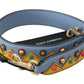 Multicolor Leather Shoulder Strap Accessory