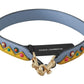 Multicolor Leather Shoulder Strap Accessory