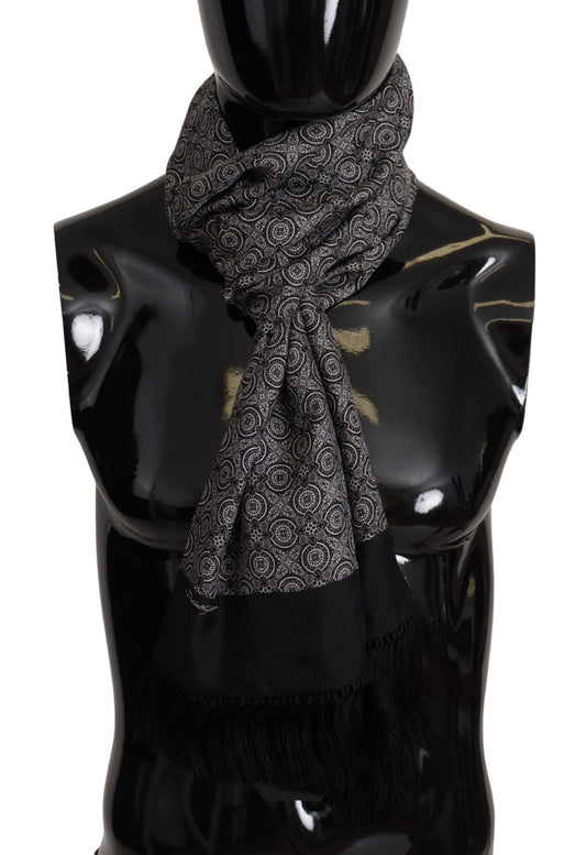 Elegant Silk Men's Scarf - Timeless Accessory