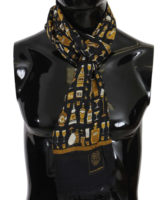 Elegant Modal Cashmere Men's Scarf