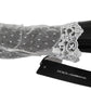 Elegant White Lace Wrist-Length Gloves