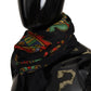 Elegant Multicolor Silk-Blend Men's Scarf