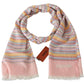 Elegant Cashmere Striped Scarf