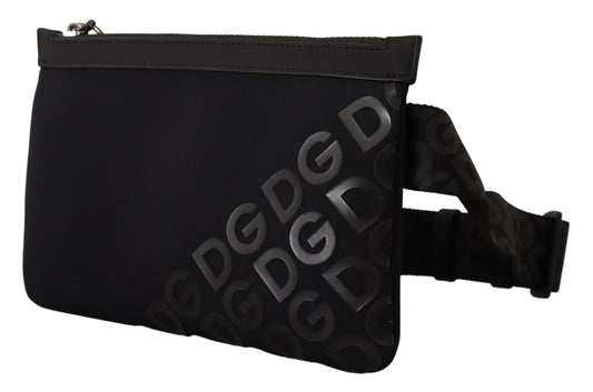 Sleek Monogram Neoprene Fanny Pack