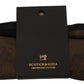 Brown Patterned Wrap Square Handkerchief Scarf