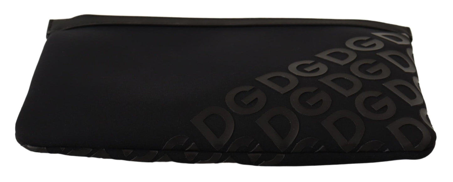 Sleek Monogram Neoprene Fanny Pack