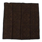 Brown Patterned Wrap Square Handkerchief Scarf