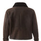Elegant Italian Leather Sheepskin Jacket