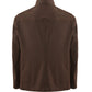 Elegant Reversible Blue-Brown Wool Jacket