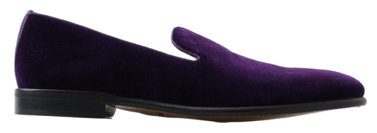 Elegant Purple Slipper Loafers