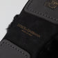 Elegant Black Polyester Men's Slides