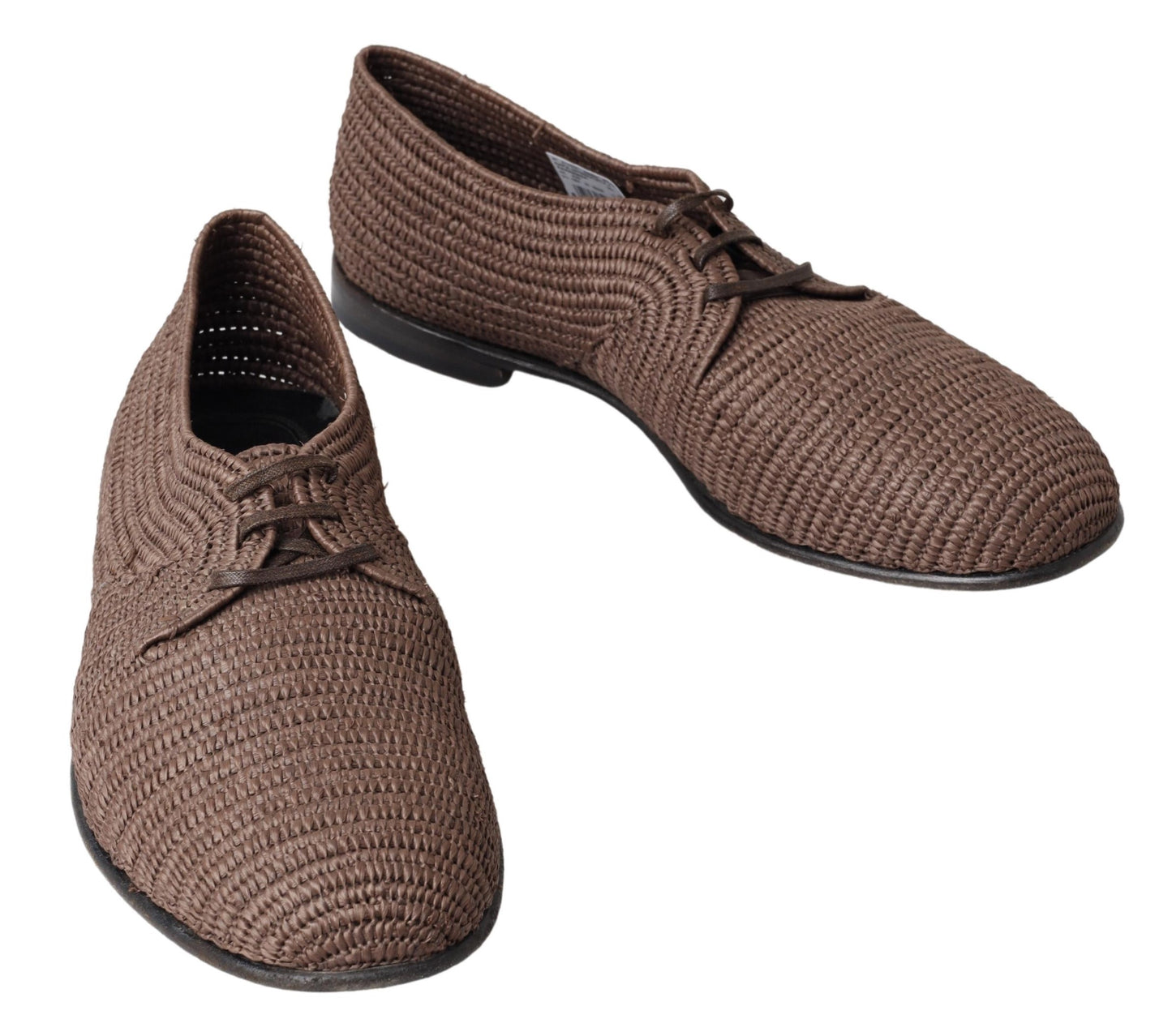 Exquisite Men's Raffia Derby Shoes