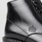 Elegant Black Leather Men's Boots