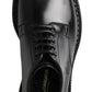 Elegant Black Leather Derby Shoes