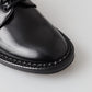 Elegant Black Leather Derby Shoes