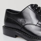 Elegant Black Leather Derby Shoes
